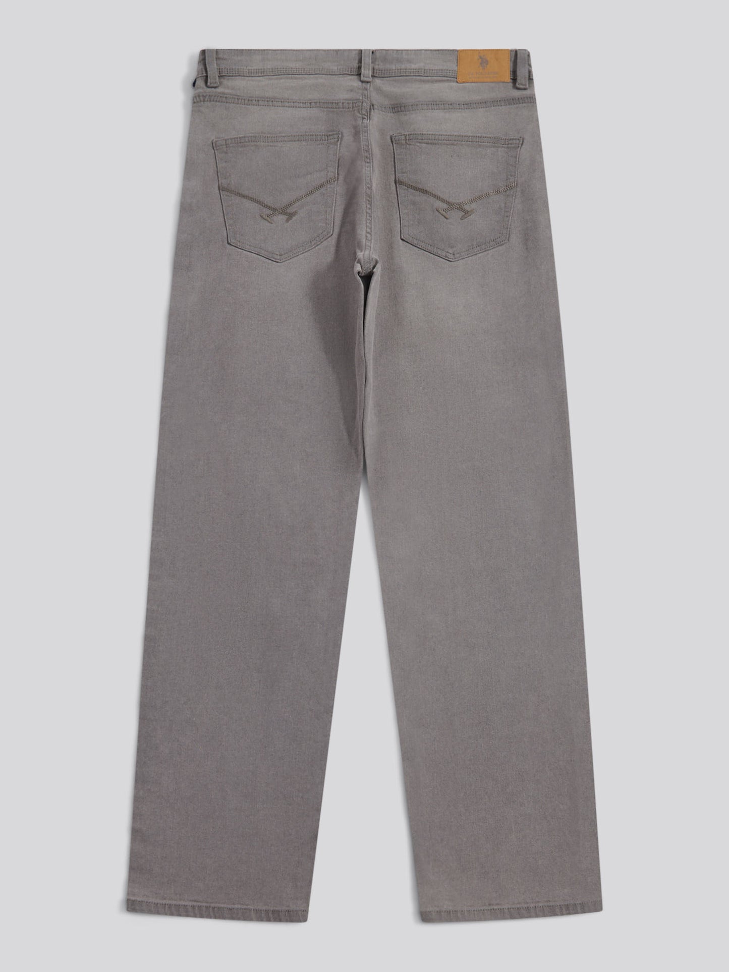 Mens Relaxed Fit Jean Grey Wash