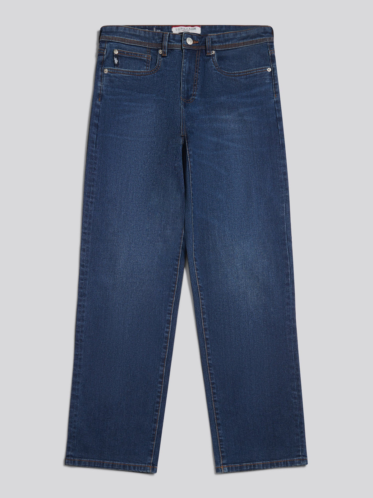 Mens Relaxed Fit Jean Royal Distress