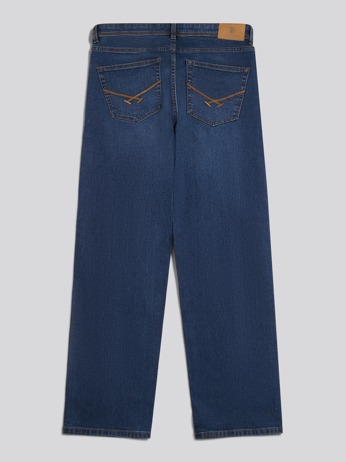 Mens Relaxed Fit Jean Royal Distress