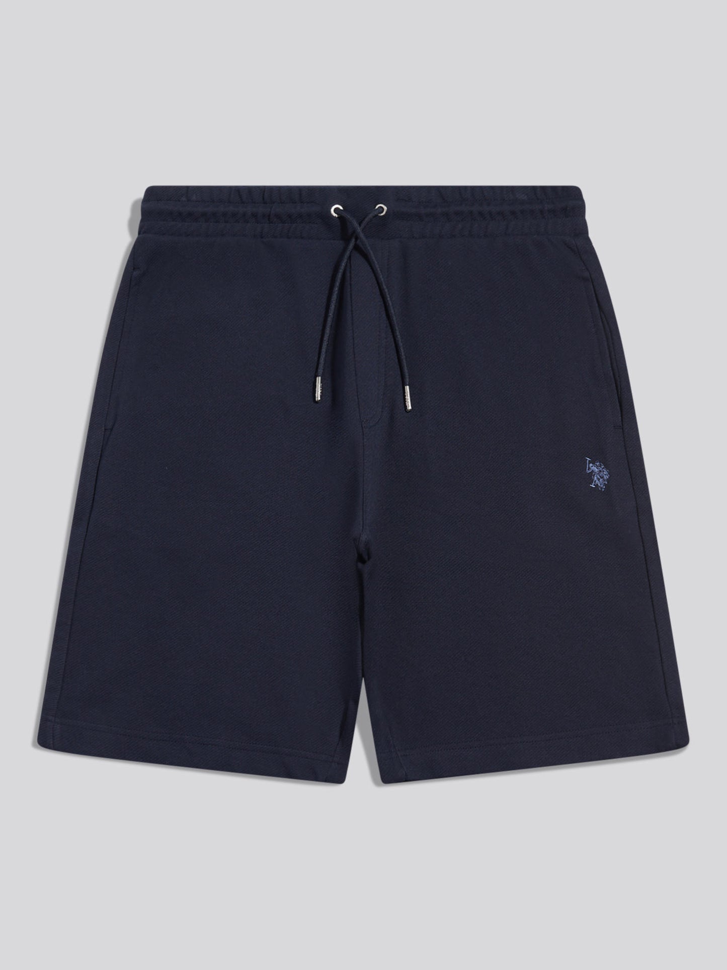 Mens Twill Texture Jersey Short Dark Sapphire Navy / Moonlight Blue DHM
