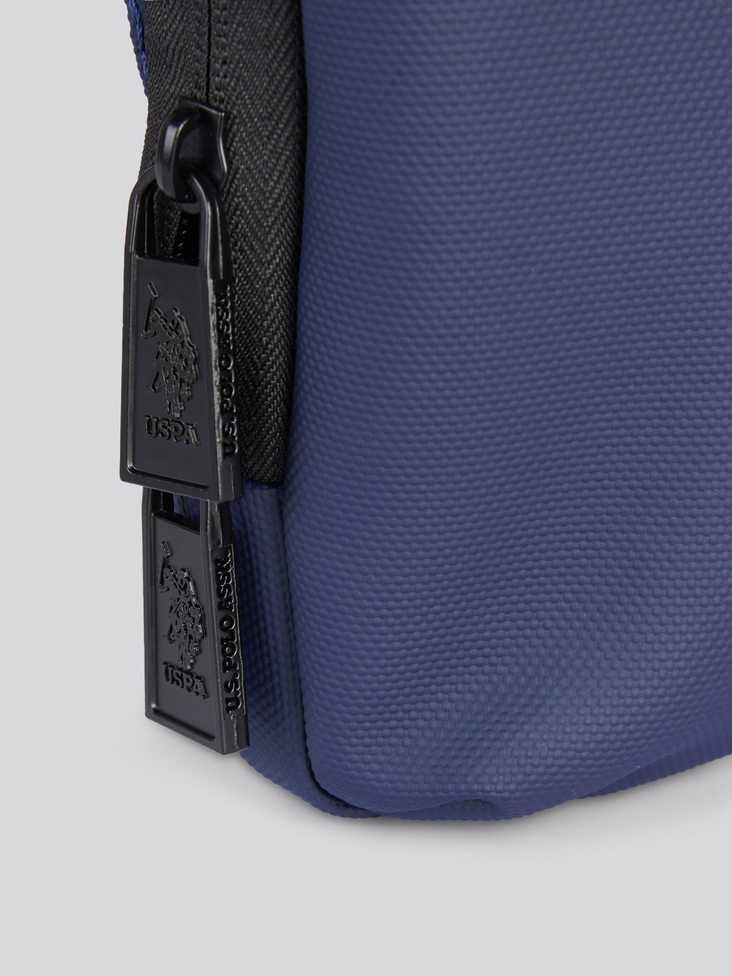 Mens Small Arrowhead Crossbody Bag in Navy