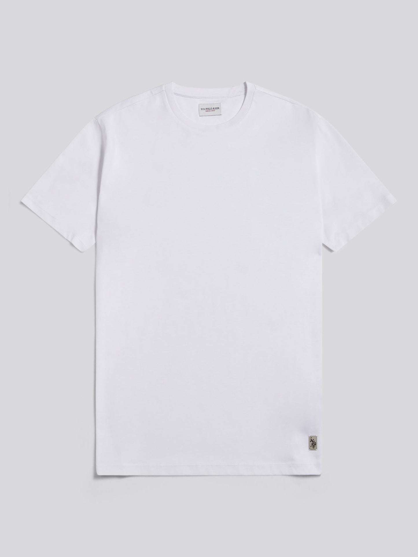 Mens Smart Mercerised T-Shirt Bright White