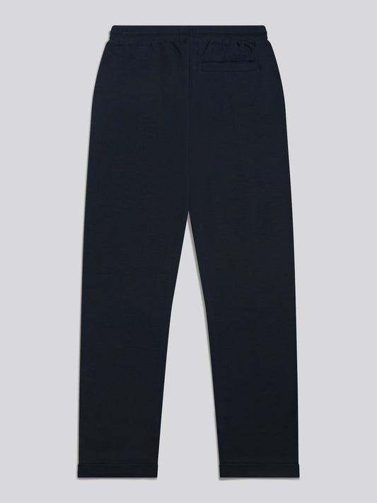 Mens Interlock Pintuck Joggers Dark Sapphire Navy / Moonlight Blue DHM
