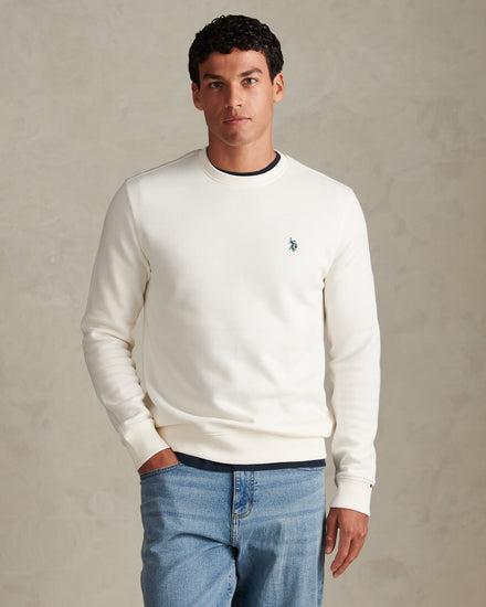 Mens U.S. Open Polo Championship Graphic Sweatshirt Whisper White
