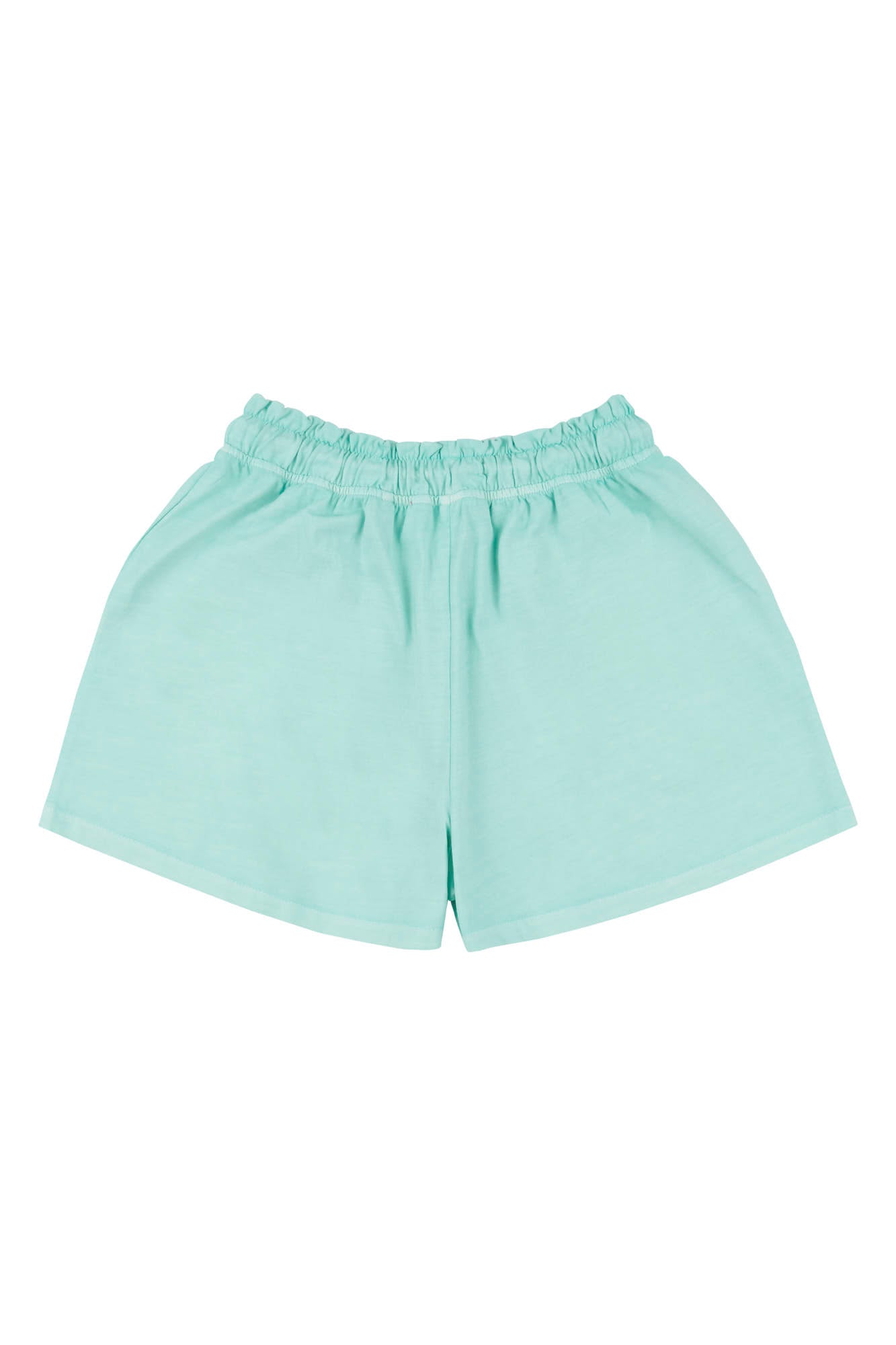 Girls Overdye Bermuda Shorts in Blue Tint