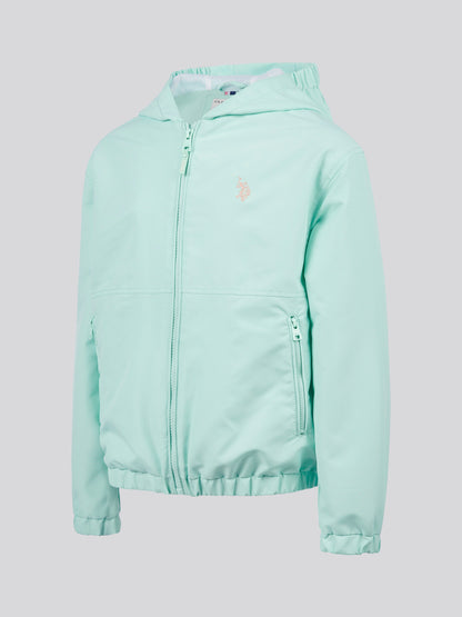 Girls Windbreaker in Blue Light