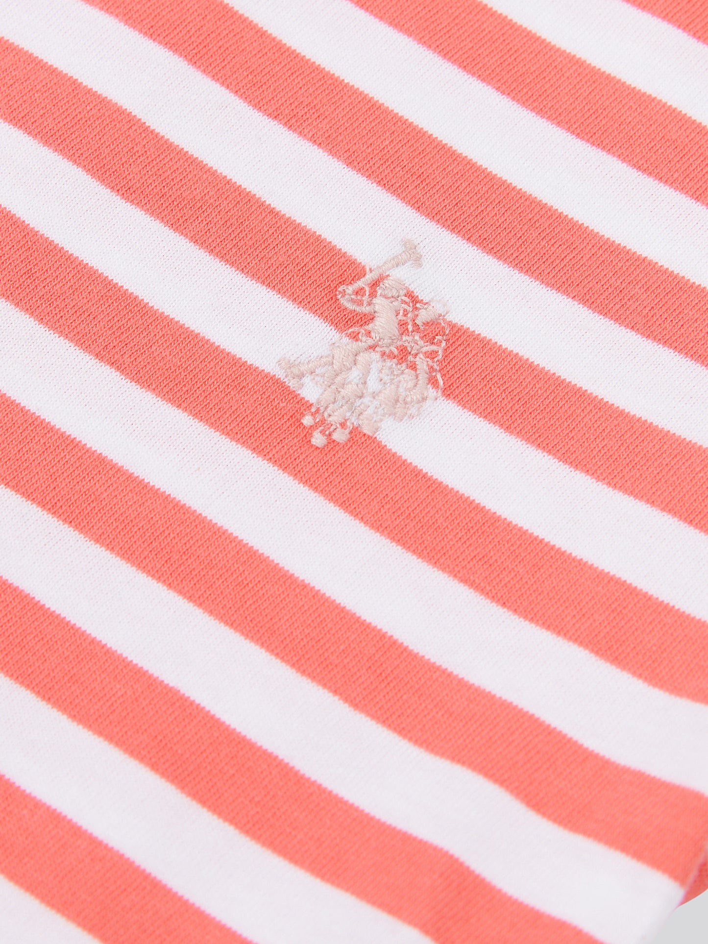 Girls Double Horsemen Mixed 2 Pack Cap Sleeve Tees in Sugar Coral