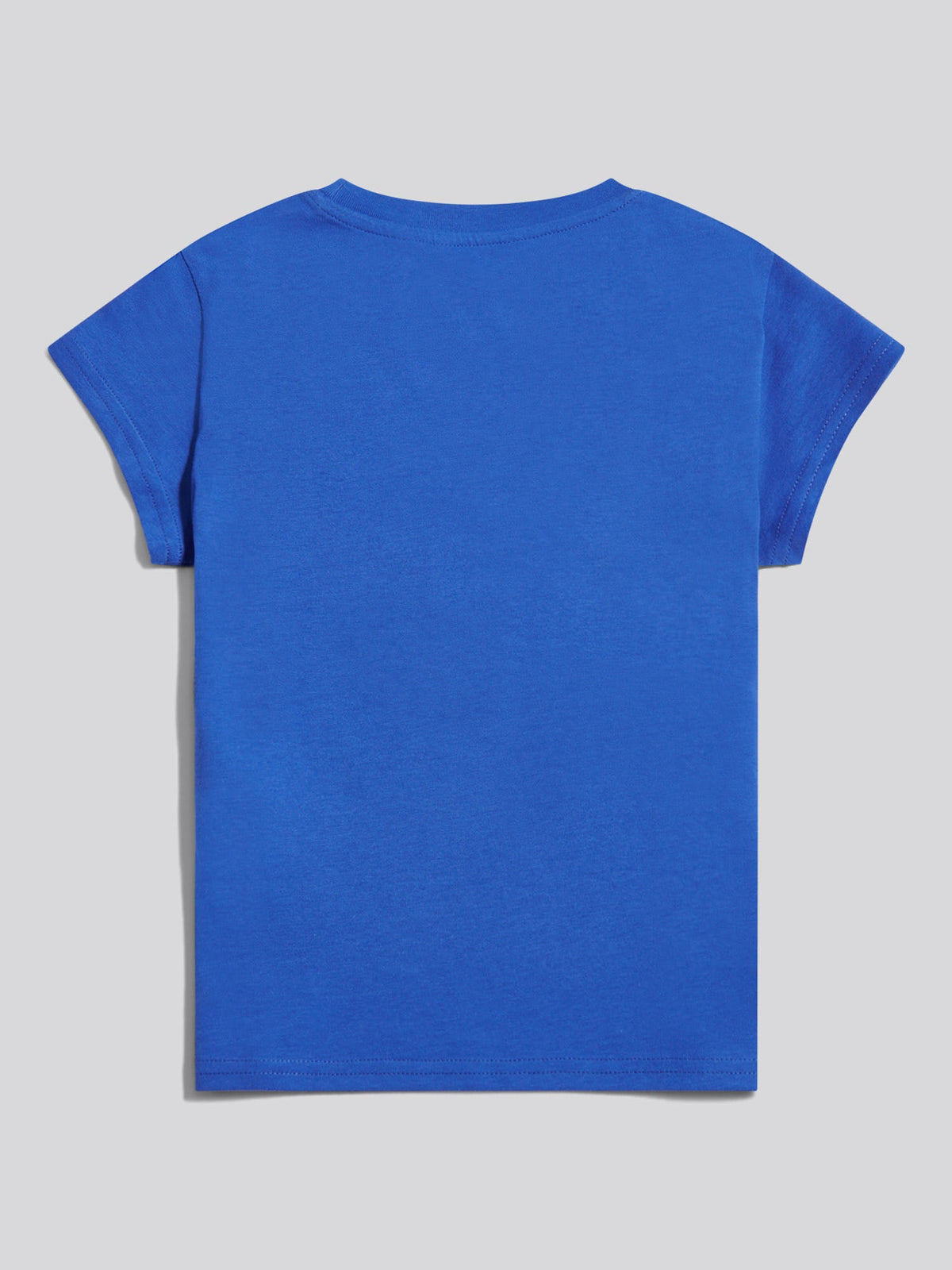 Girls Script Logo Cap Sleeve T-Shirt Dazzling Blue