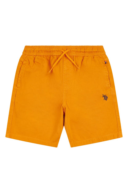 U.S. Polo Assn. Boys Classic Shorts in Apricot