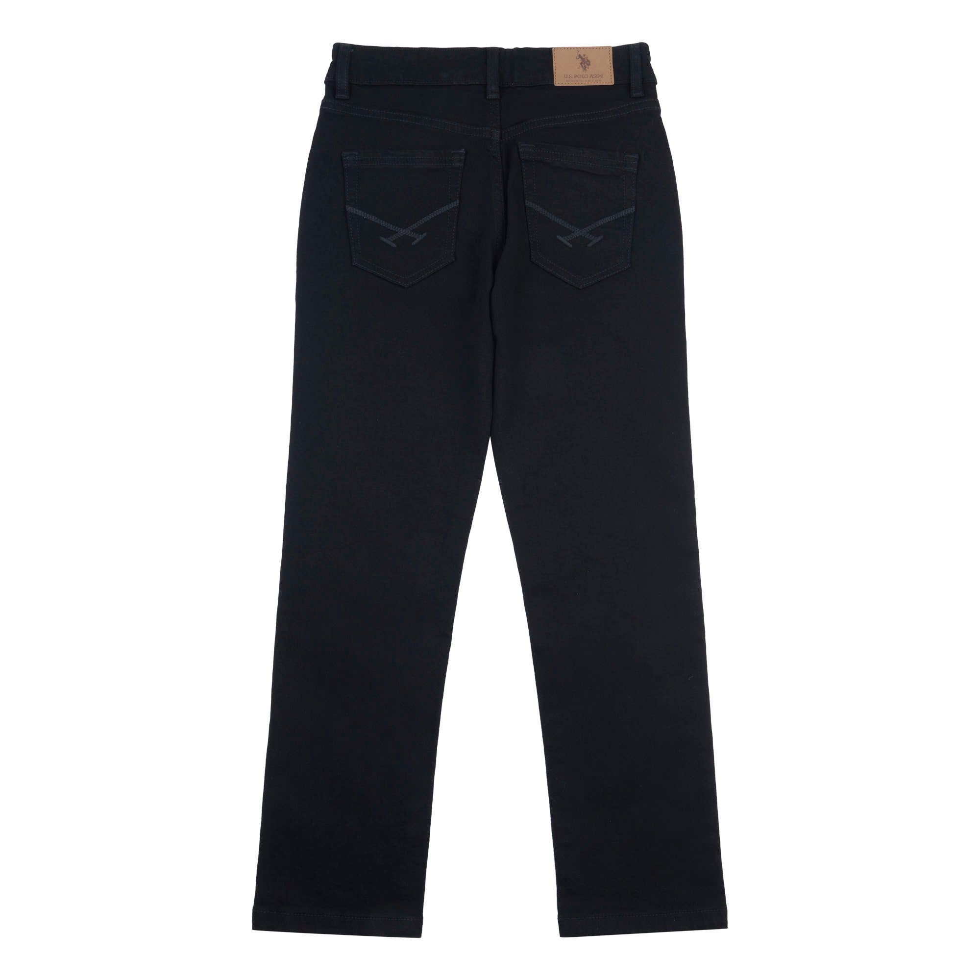 Boys 5 Pocket Slim Fit Denim Jeans in Black Wash