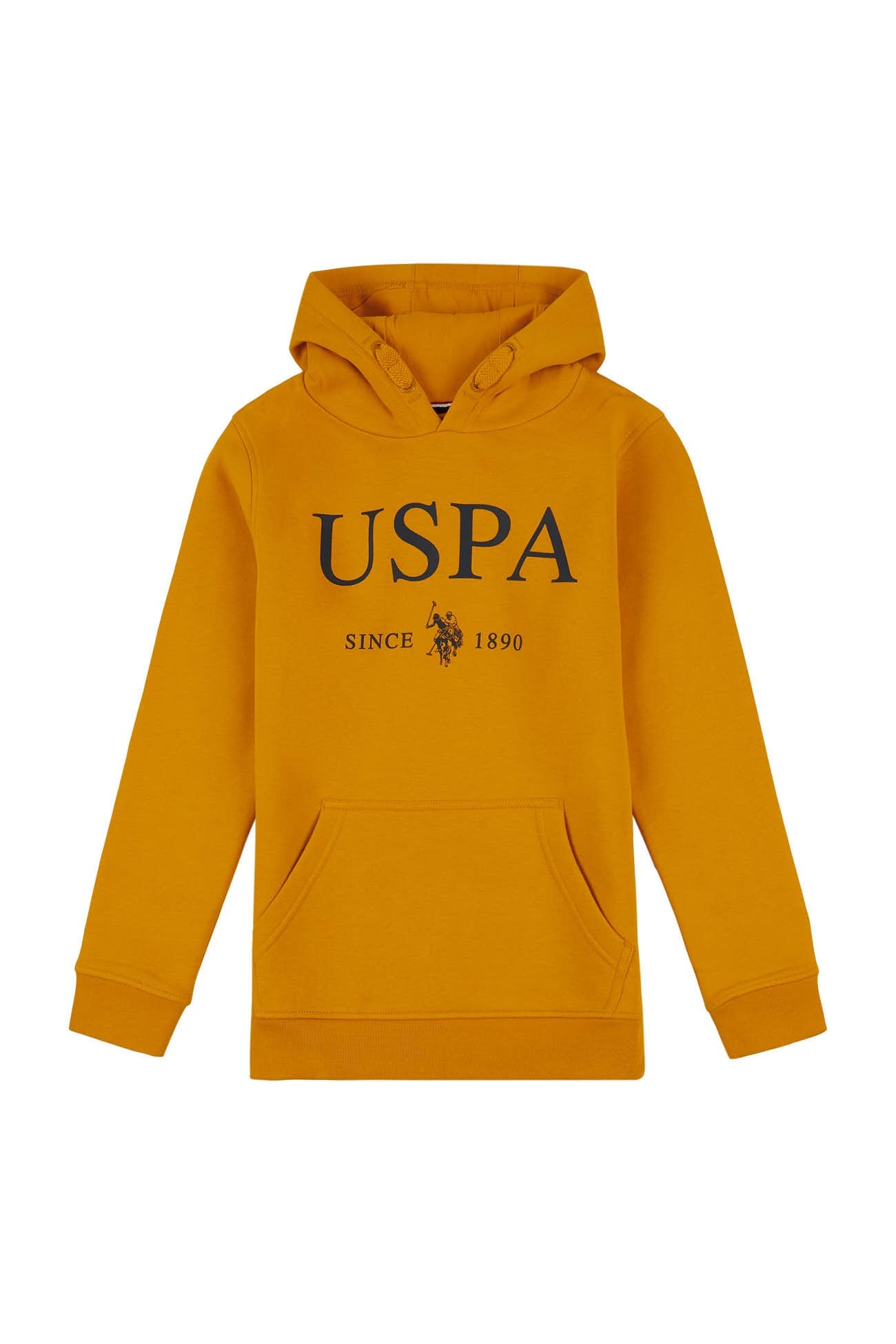 U.S. Polo Assn. Boys Since 1890 Hoodie in Golden Yellow