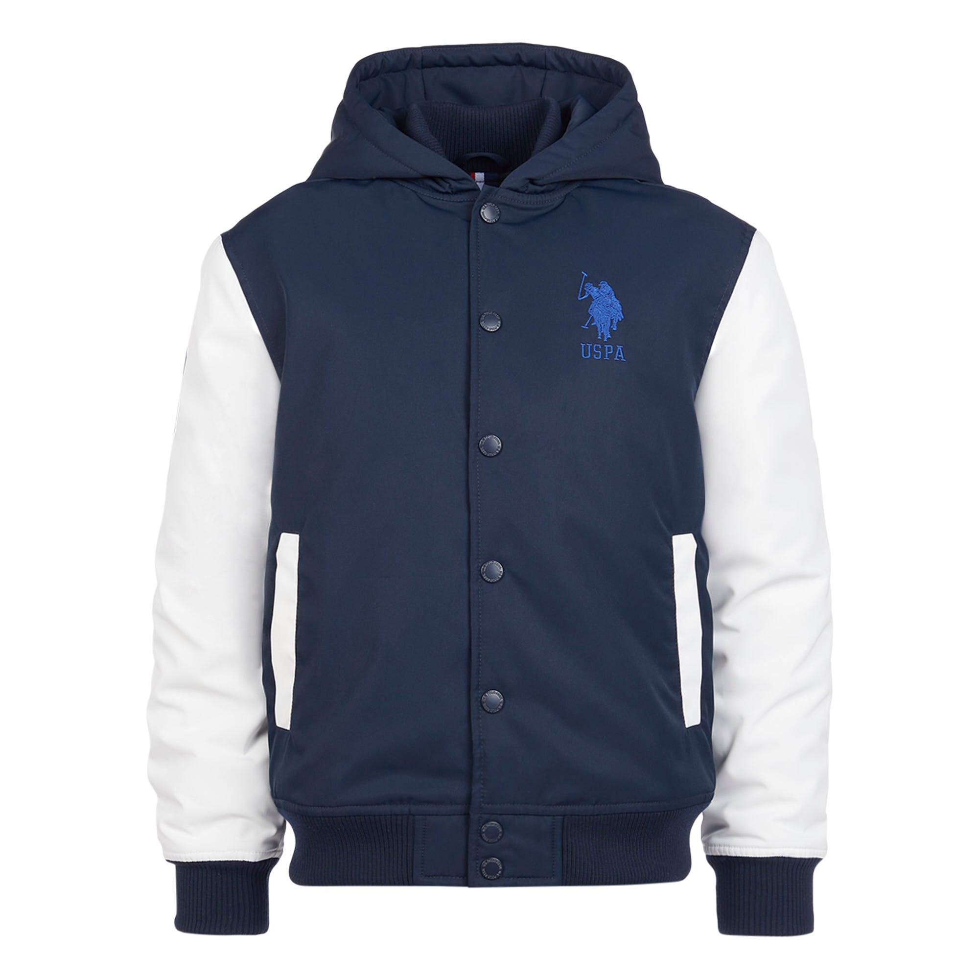 Boys Player 3 Bomber Jacket in Dark Sapphire Navy