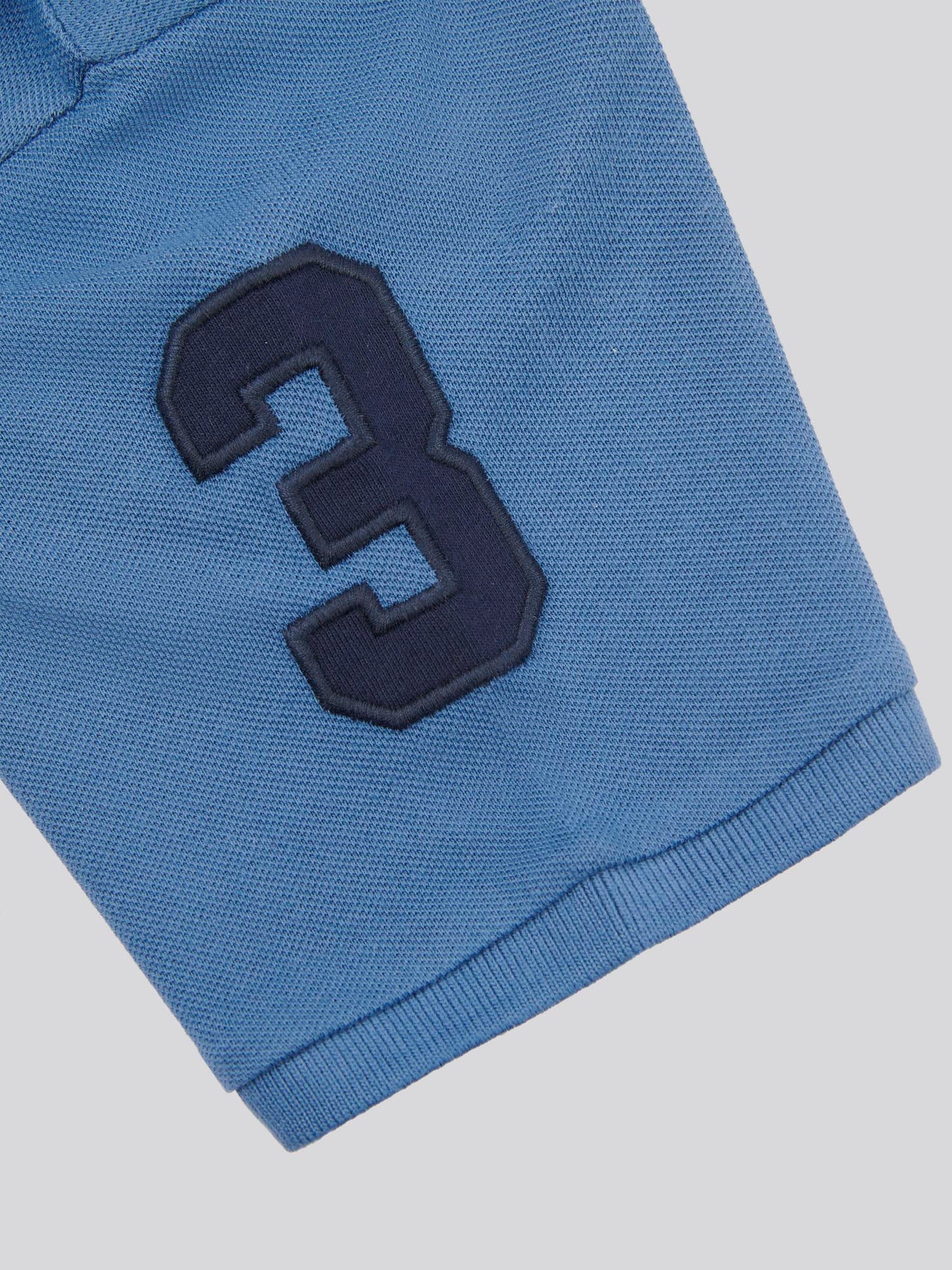 Boys Player 3 Polo Shirt in Blue Horizon