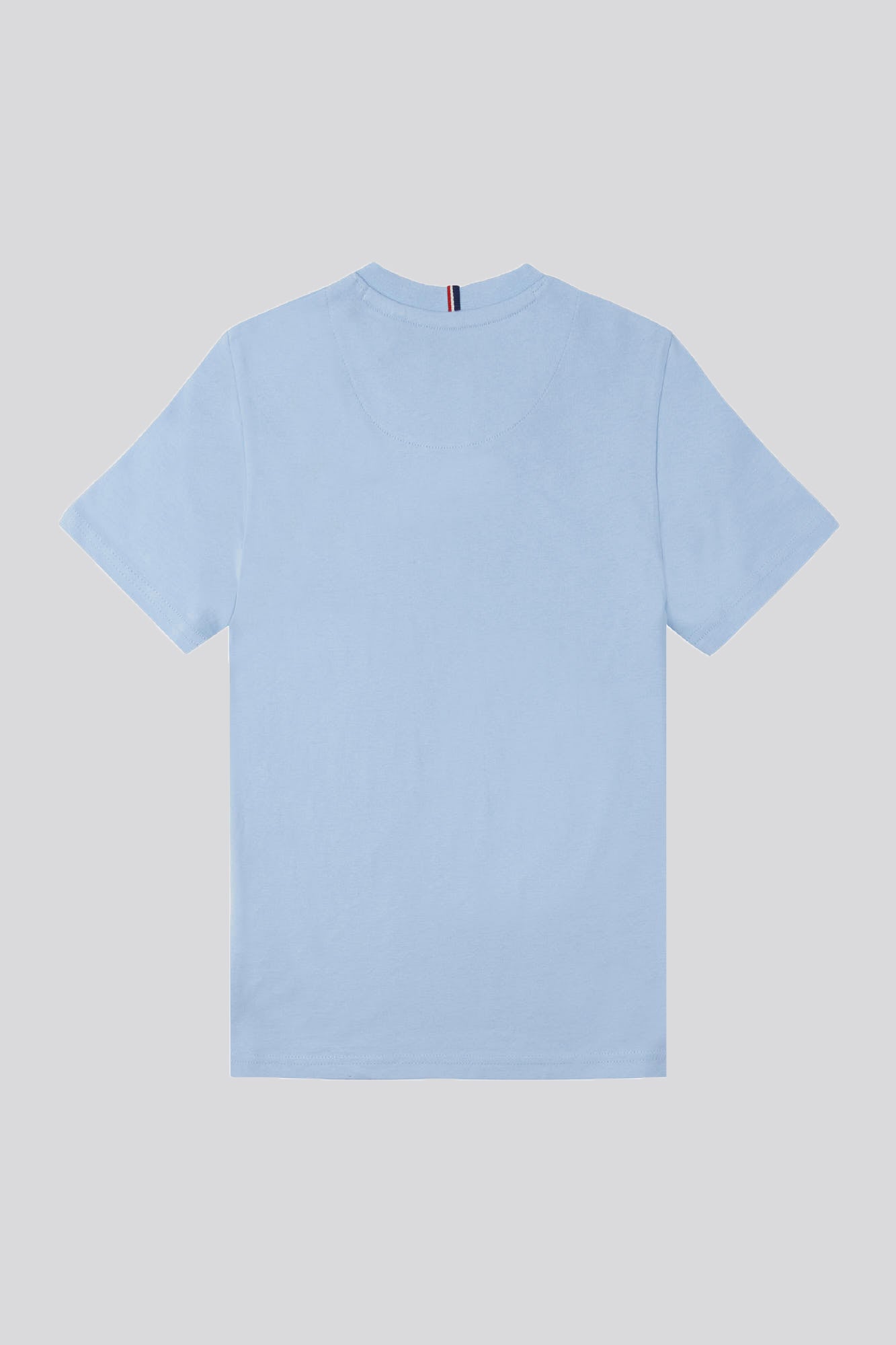 Boys Double Horsemen T-Shirt in Chambray Blue