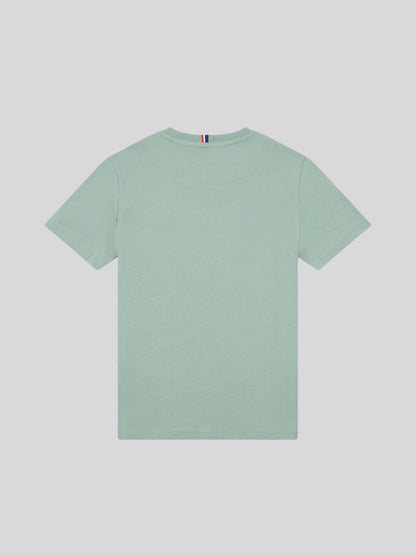 Boys Double Horsemen T- Shirt in Chinois Green