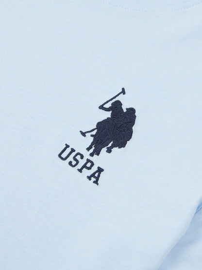 Boys Player 3 T-Shirt in Chambray Blue