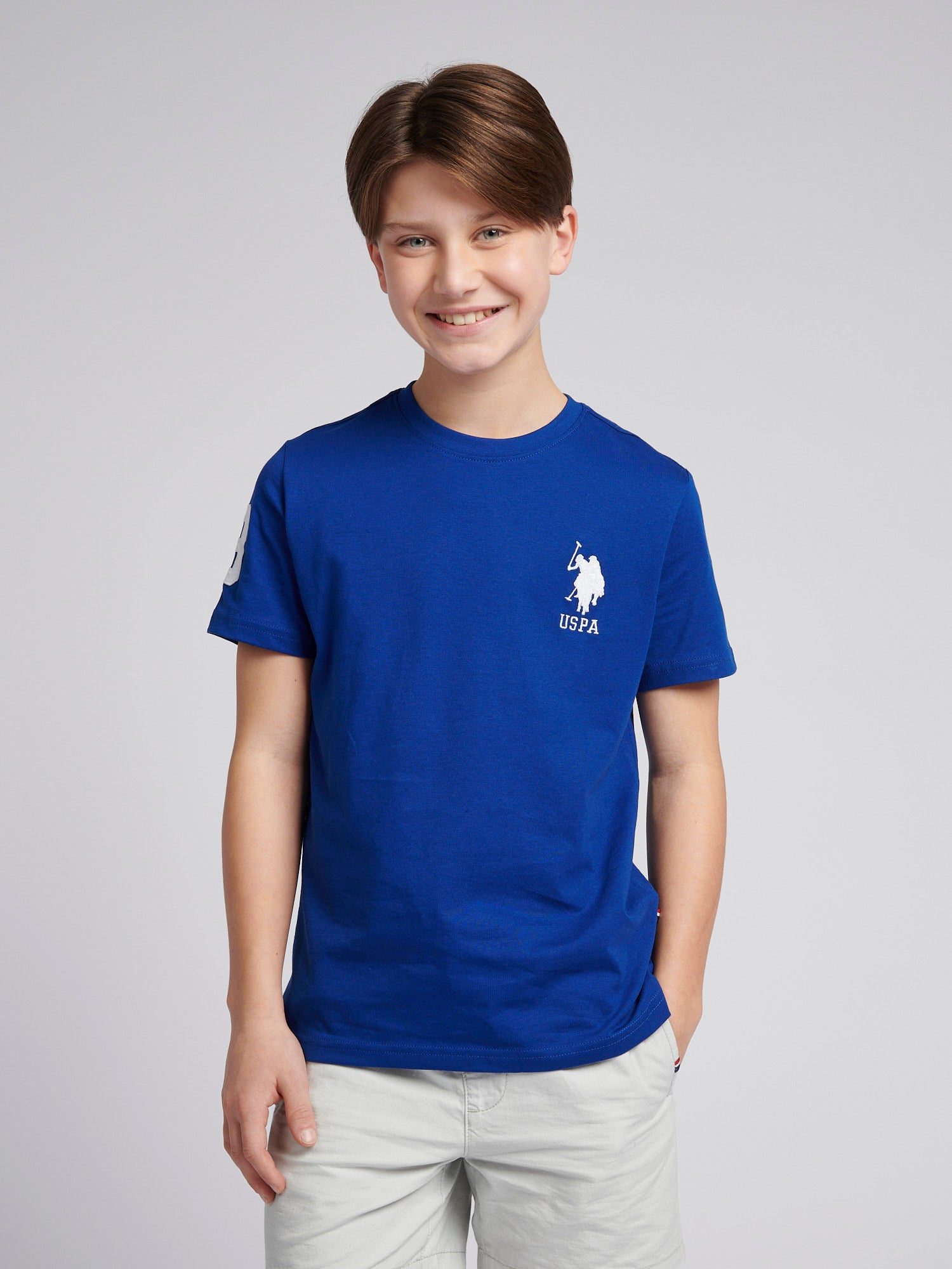 Boys Player 3 T-Shirt in Sodalite Blue