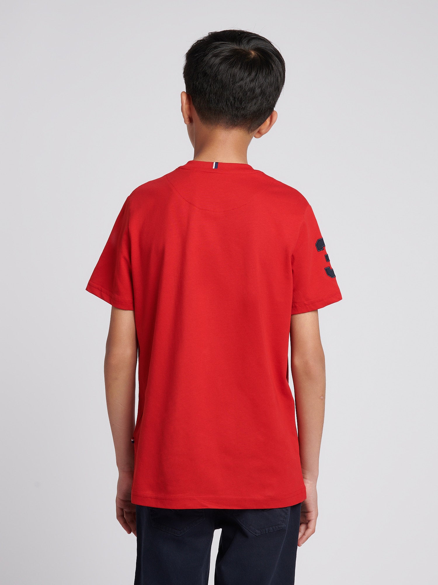Boys Player 3 T-Shirt in Haute Red