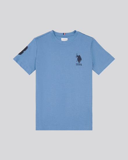 Boys Player 3 T-Shirt in Blue Horizon