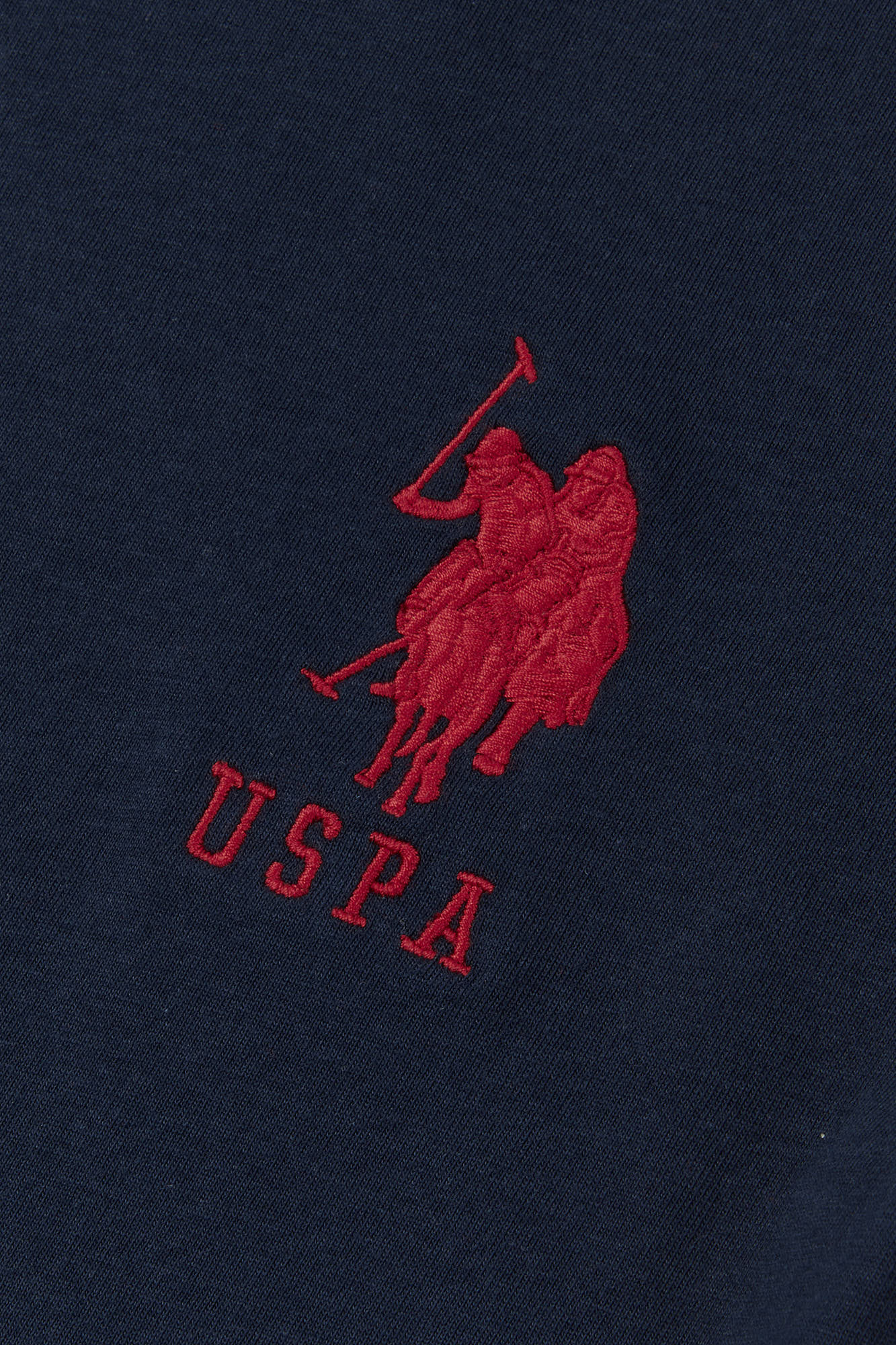 Boys Player 3 T-Shirt in Dark Sapphire Navy / Haute Red DHM