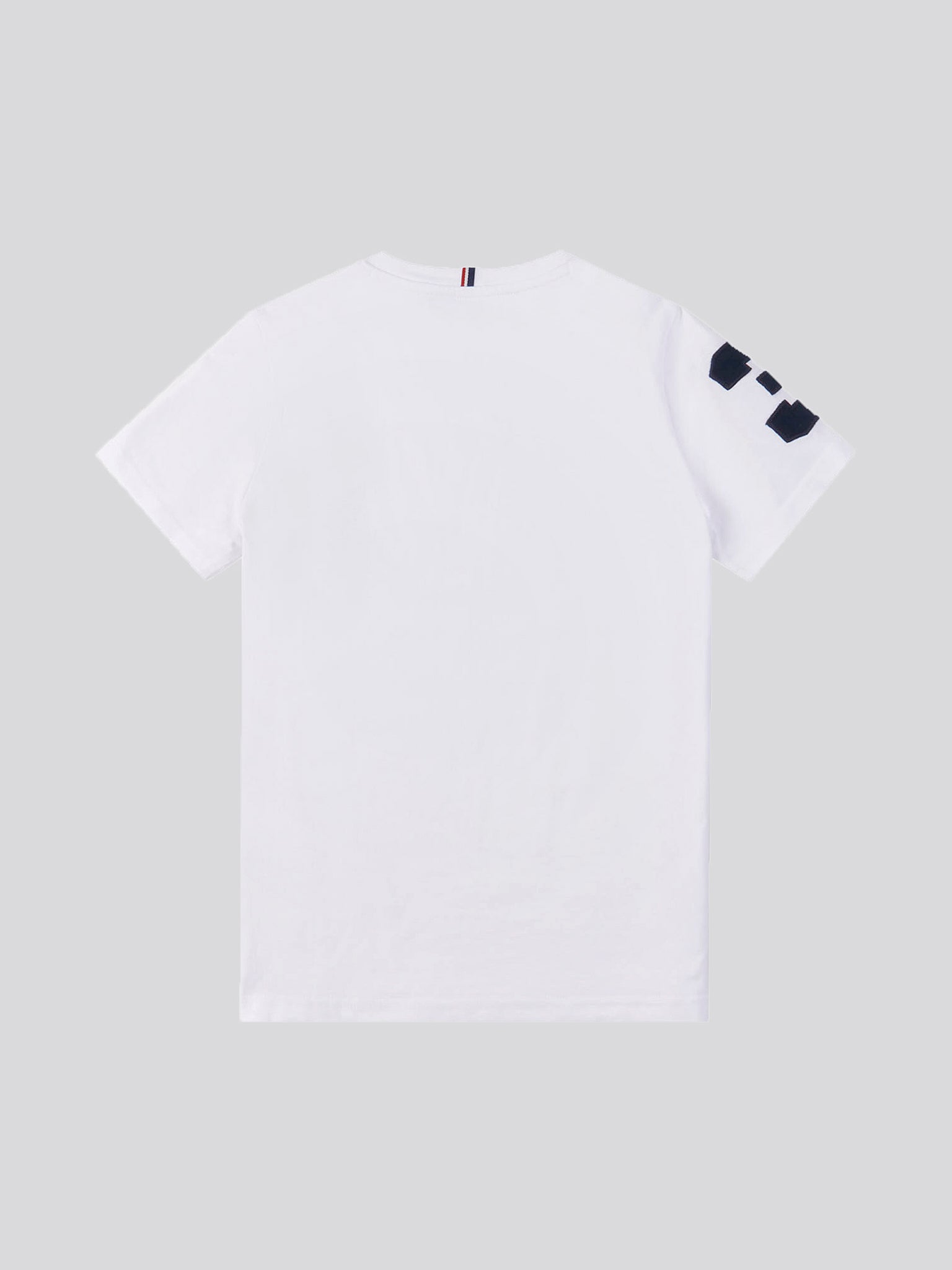 Boys Player 3 T-Shirt in White / Dark Sapphire Navy DHM