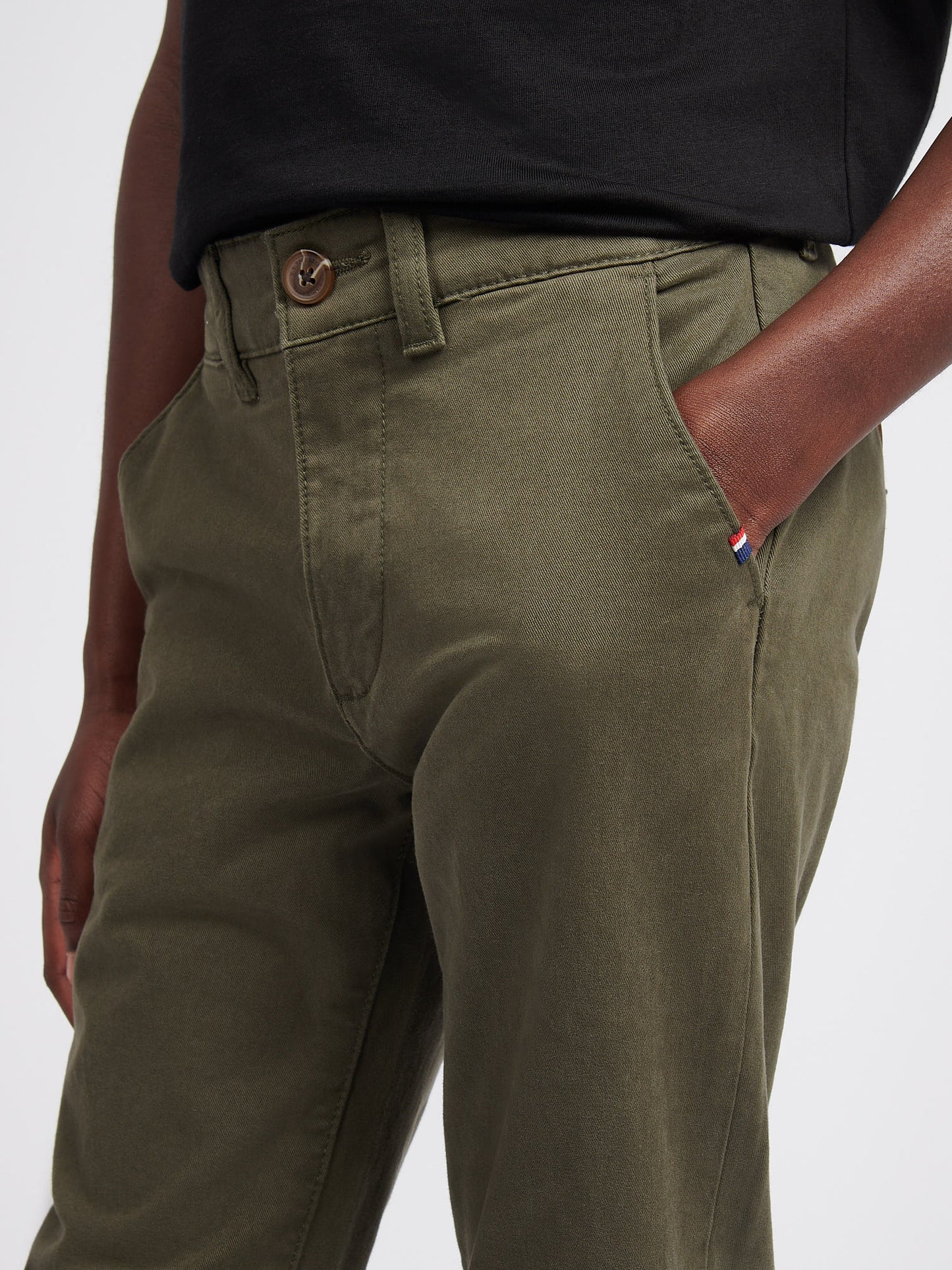 Boys Classic Chino in Forest Night
