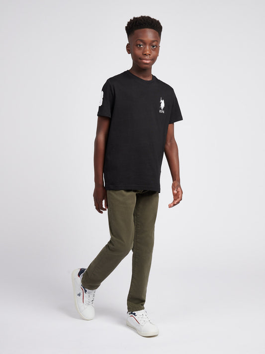 Boys Classic Chino in Forest Night