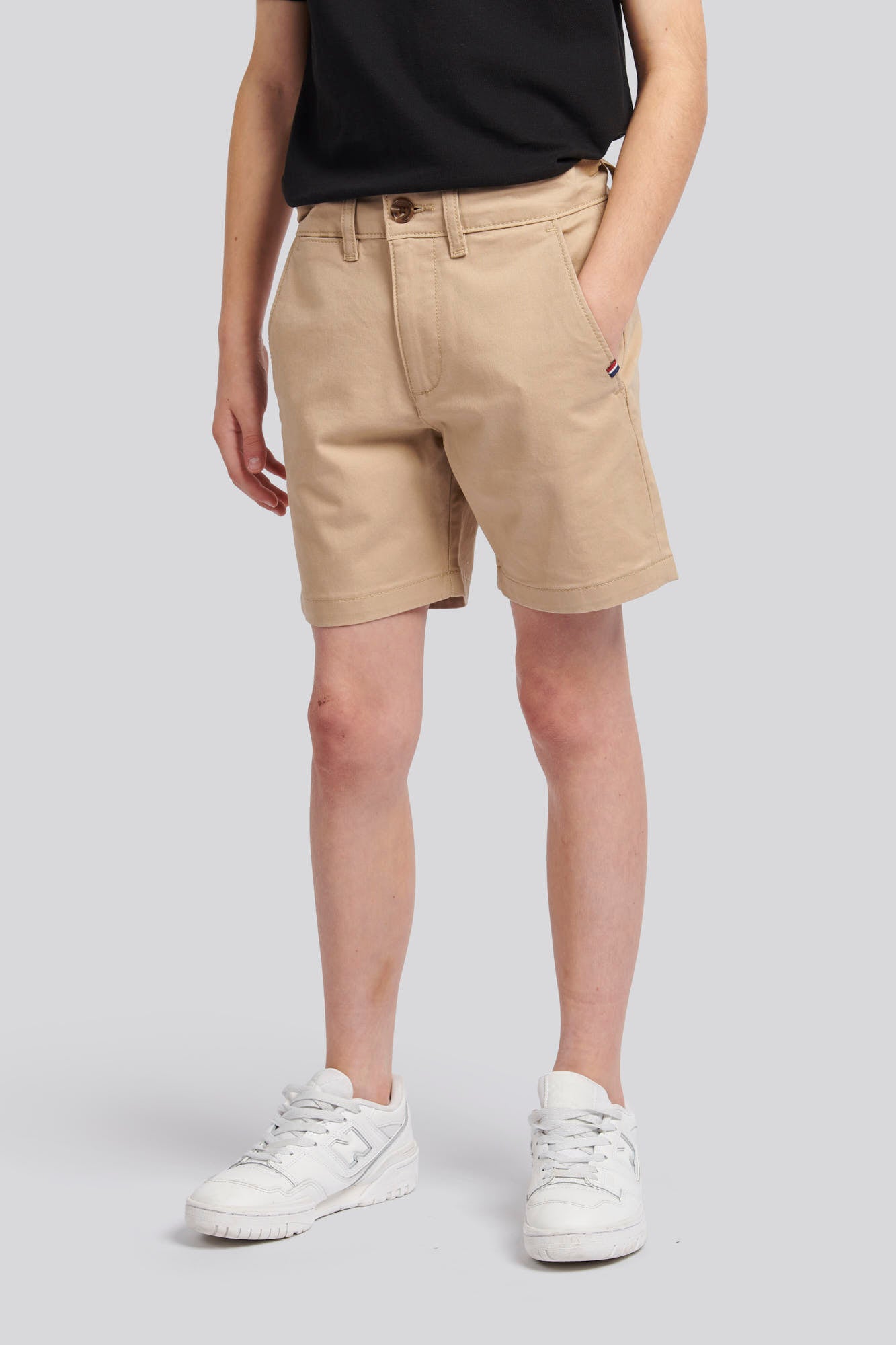 U.S. Polo Assn. Boys Classic Chino Shorts in Cornstalk