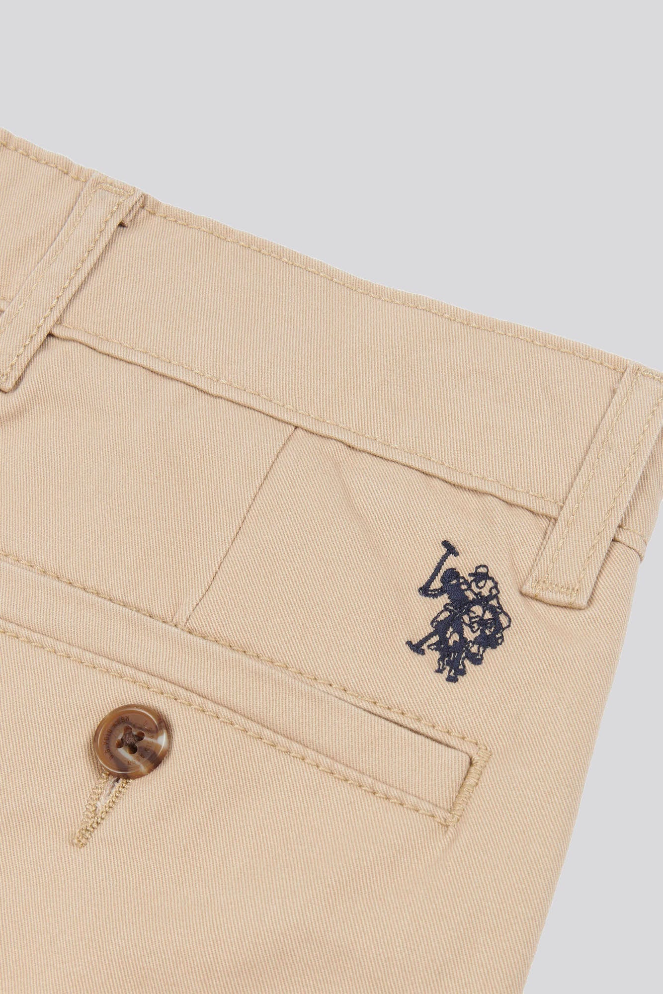 Boys Classic Chino Shorts in Cornstalk