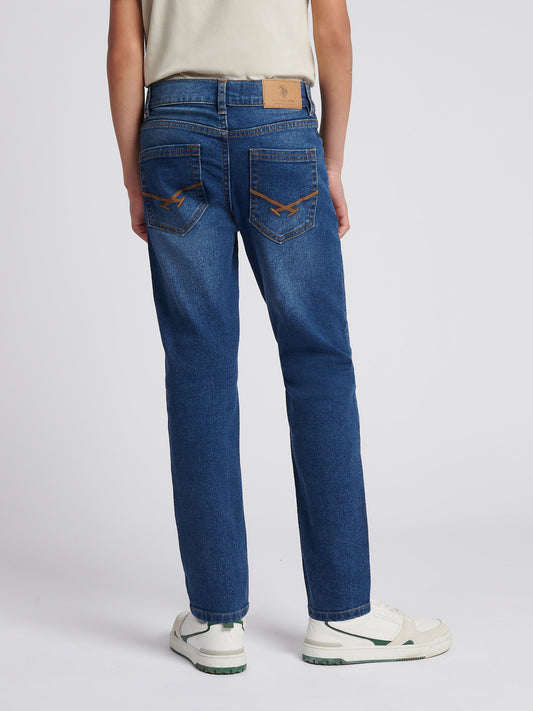 Boys Classic Fit Jean in Dark Wash
