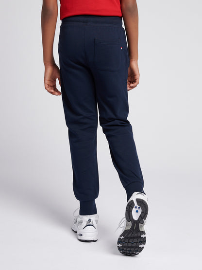 Boys Player 3 Jogger in Dark Sapphire Navy / Haute Red DHM