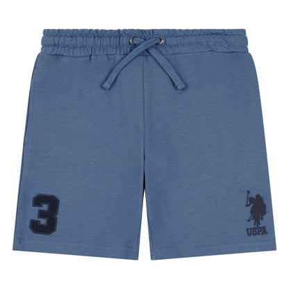 Boys Player 3 Sweat Short in Blue Horizon