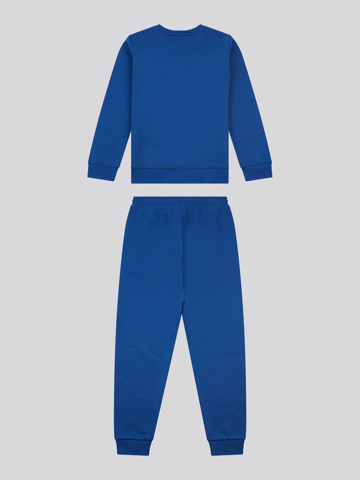 Boys Double Horsemen Crew & Jogger Set in Navy Peony
