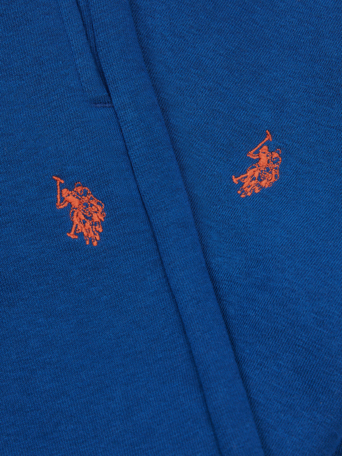 Boys Double Horsemen Crew & Jogger Set in Navy Peony