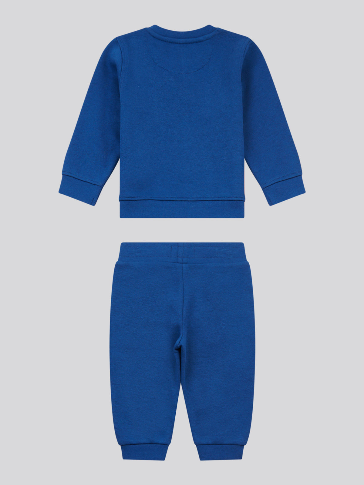 Boys Double Horsemen Crew & Jogger Set in Navy Peony