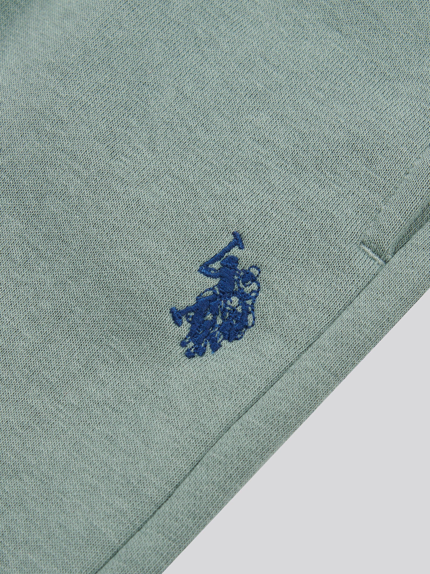 Boys Double Horsemen Crew & Jogger Set in Chinois Green