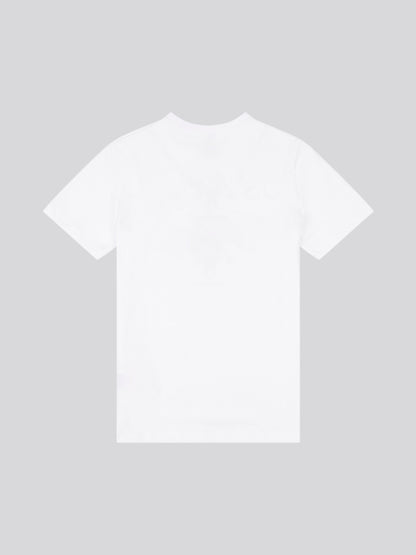 Boys USPA Print Graphic T-Shirt in Bright White