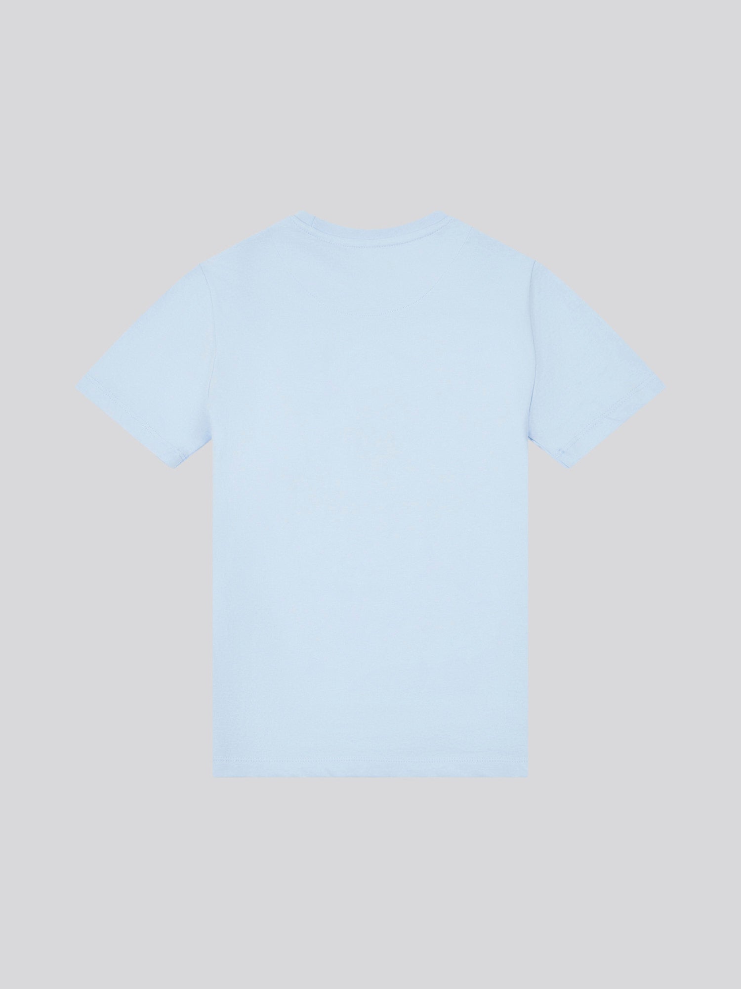 Boys USPA Circle Print T-Shirt in Chambray Blue