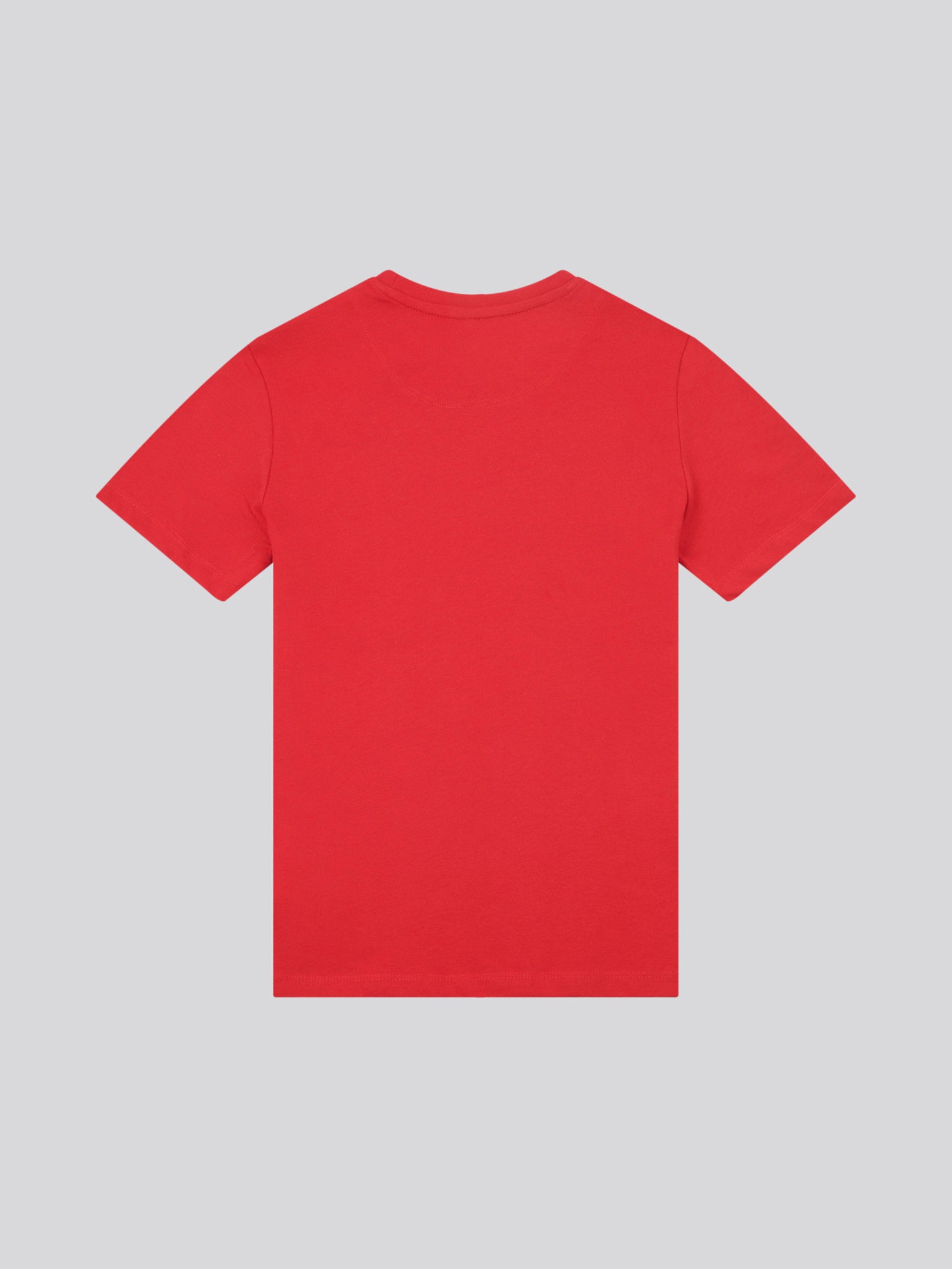 Boys USPA Circle Print T-Shirt in Haute Red