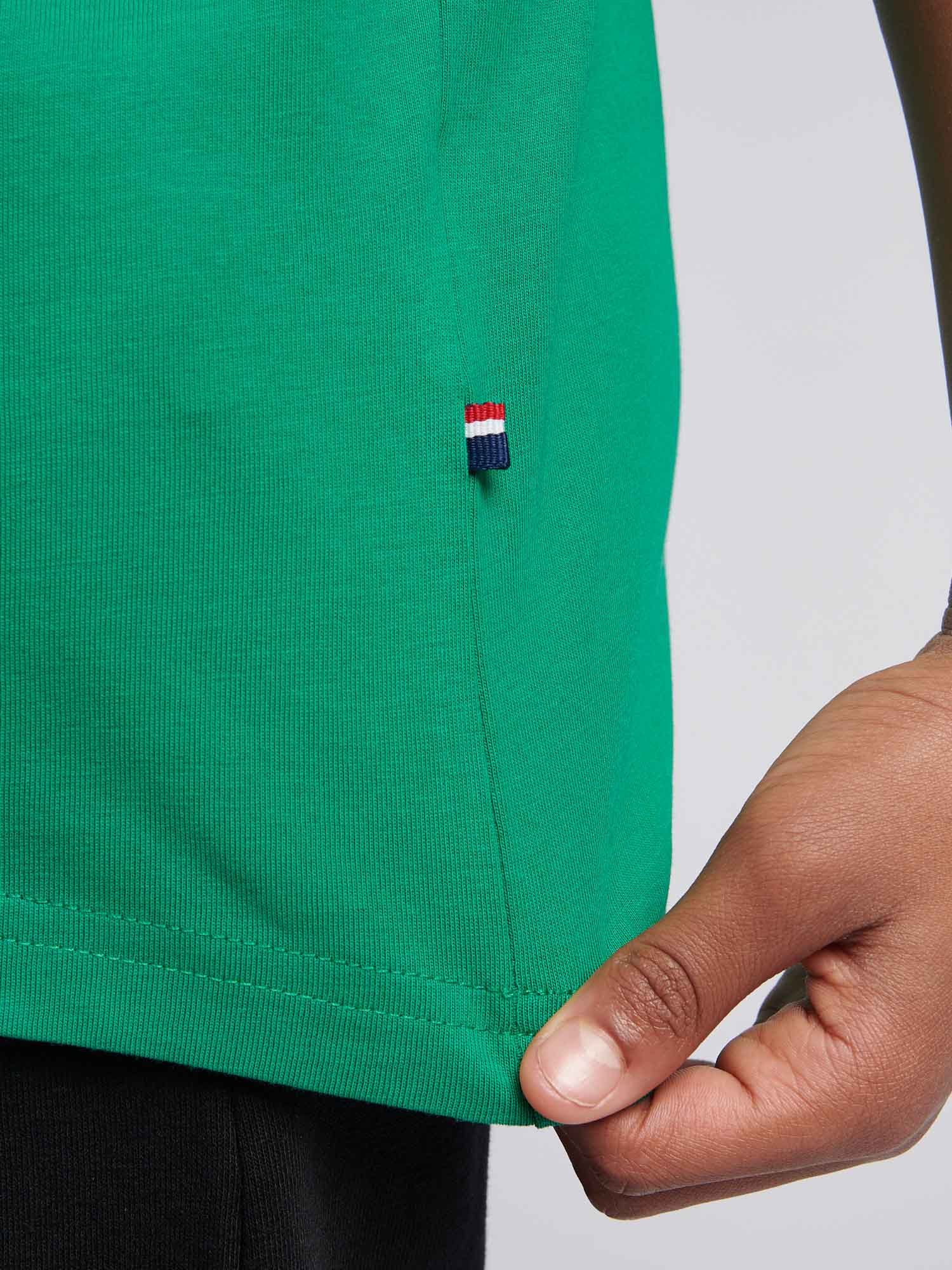 Boys USPA Circle Print T-Shirt in Lush Meadow