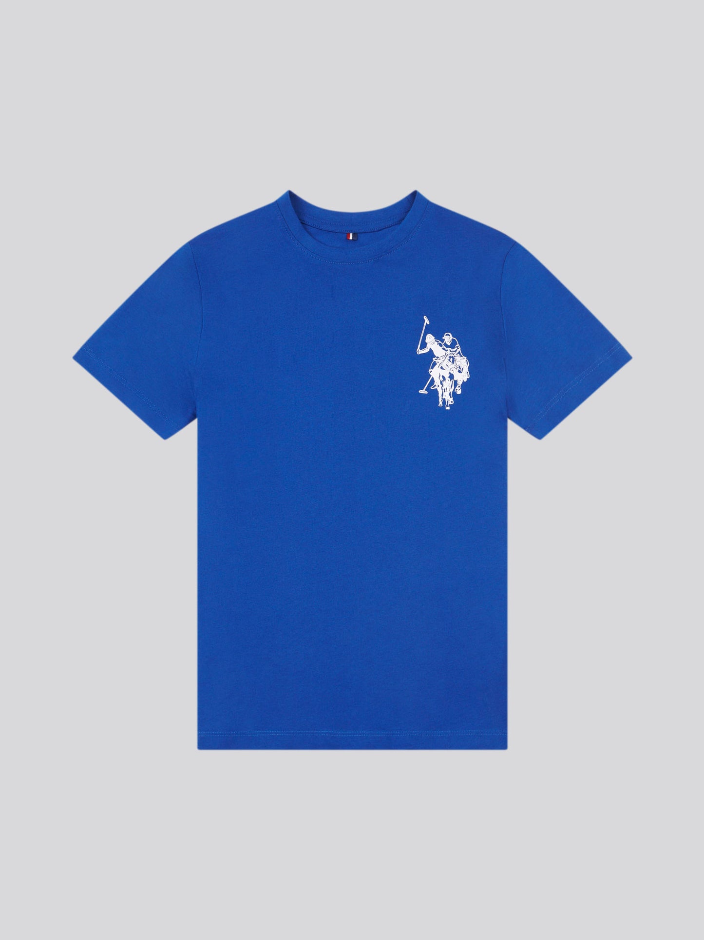 Boys Large Double Horsemen Graphic T-Shirt in Sodalite Blue