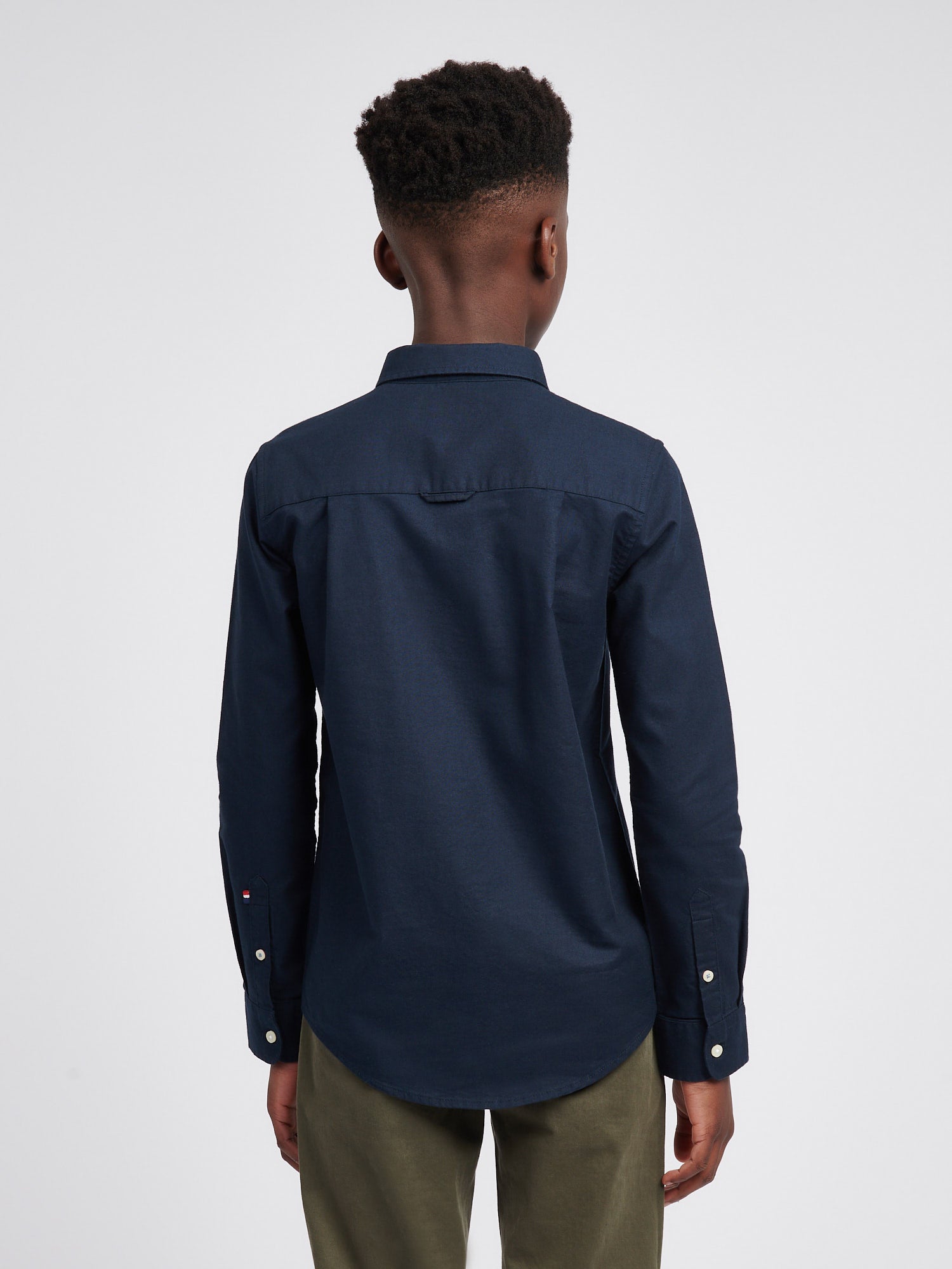 Boys Oxford Shirt in Dark Sapphire Navy – U.S. Polo Assn. Australia