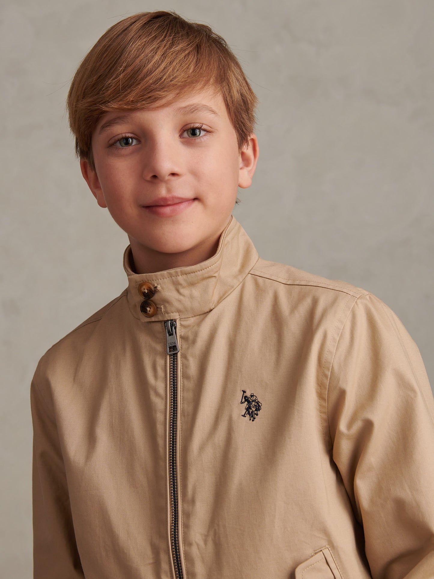 Cotton Twill Harrington Jacket Cornstalk