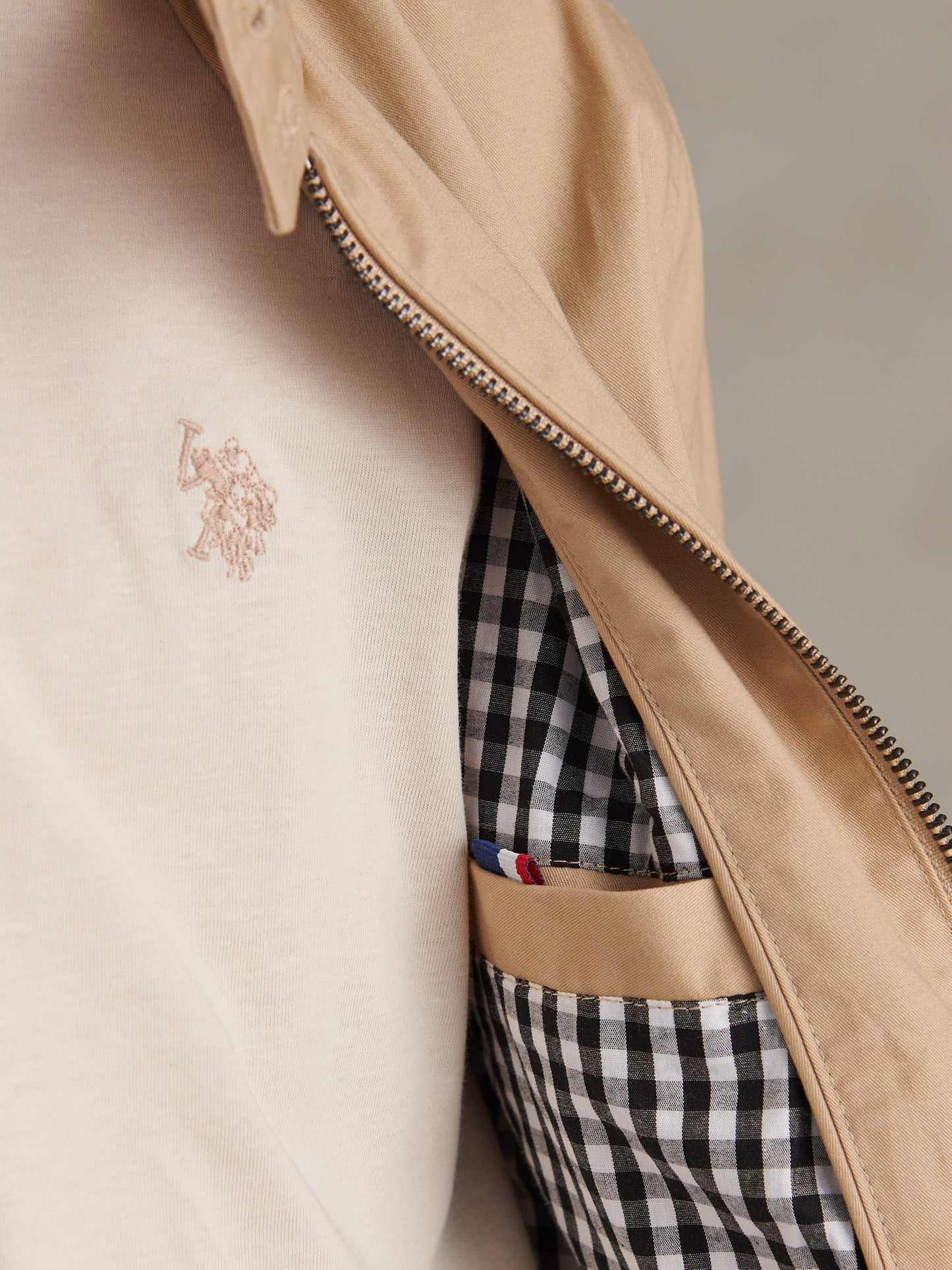 Cotton Twill Harrington Jacket Cornstalk