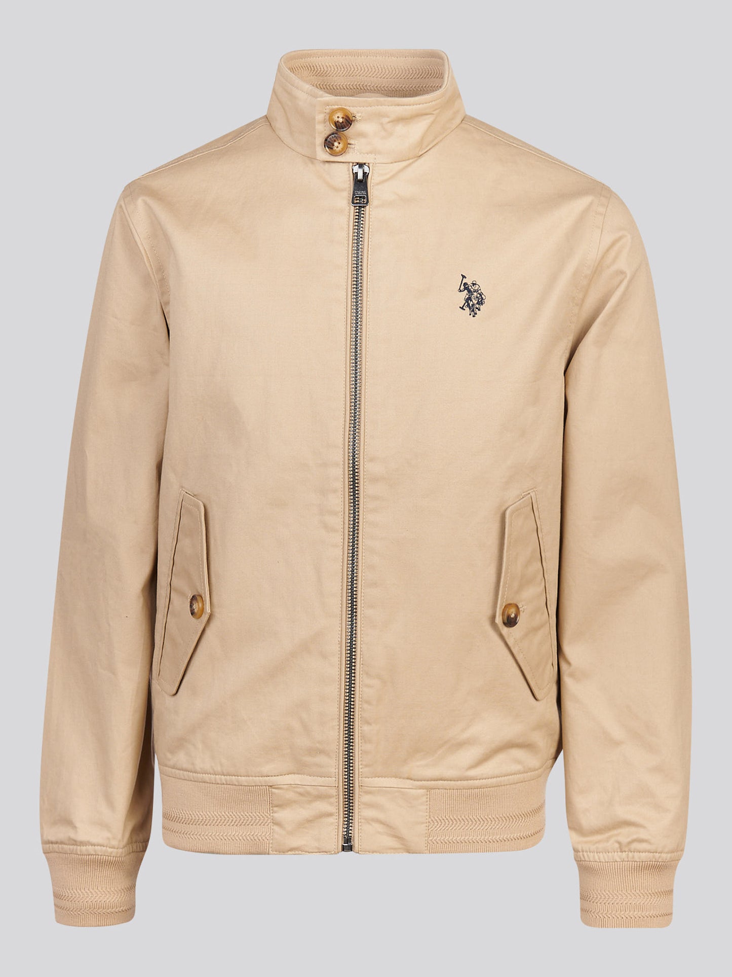 Cotton Twill Harrington Jacket Cornstalk