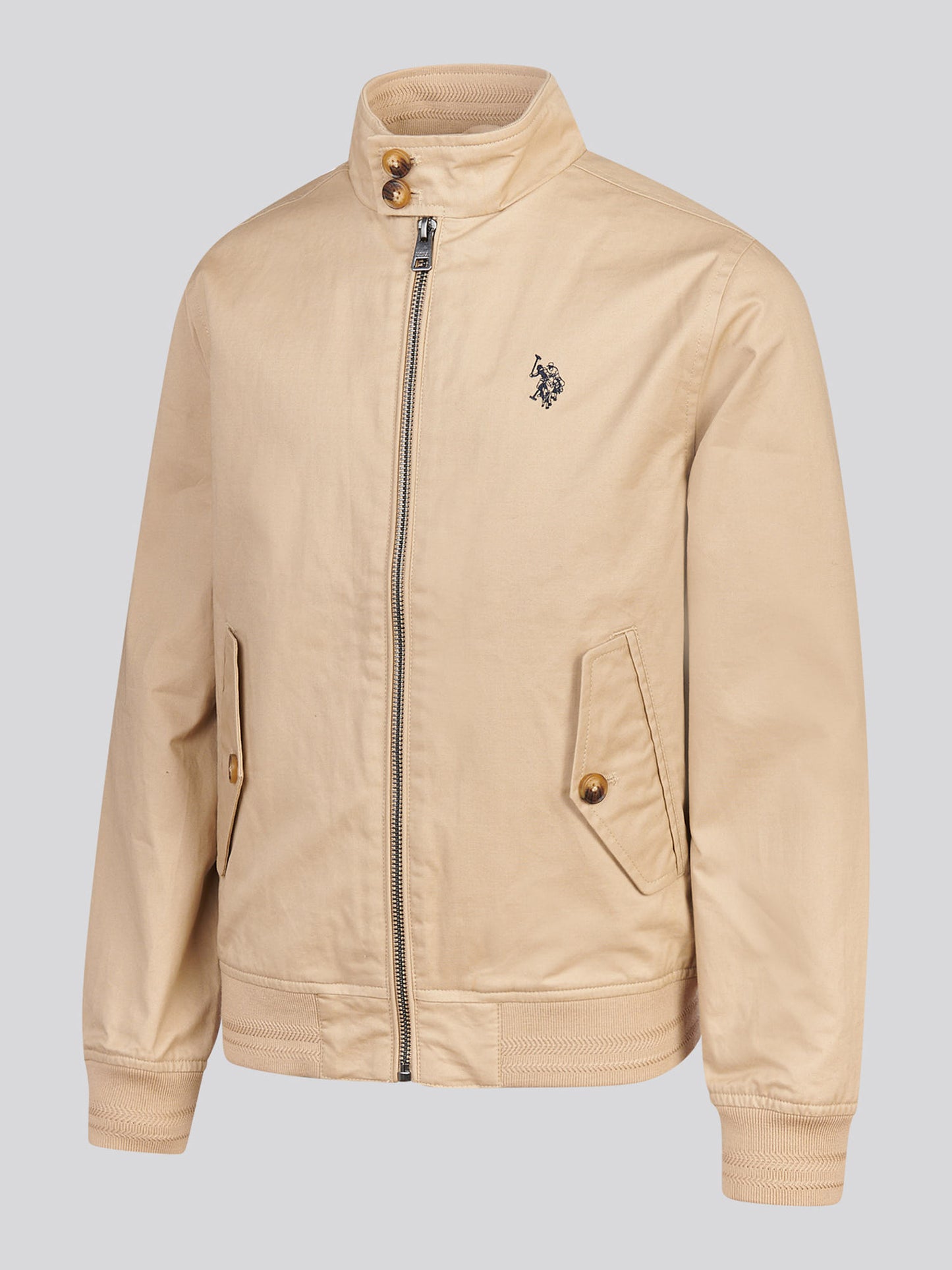 Cotton Twill Harrington Jacket Cornstalk