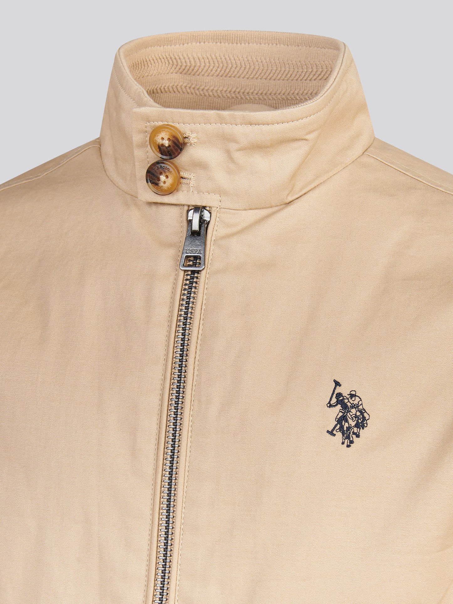 Cotton Twill Harrington Jacket Cornstalk