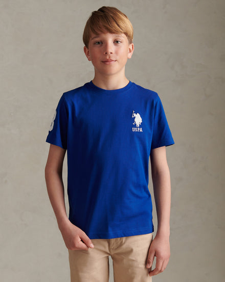 Boys Player 3 T-Shirt Sodalite Blue