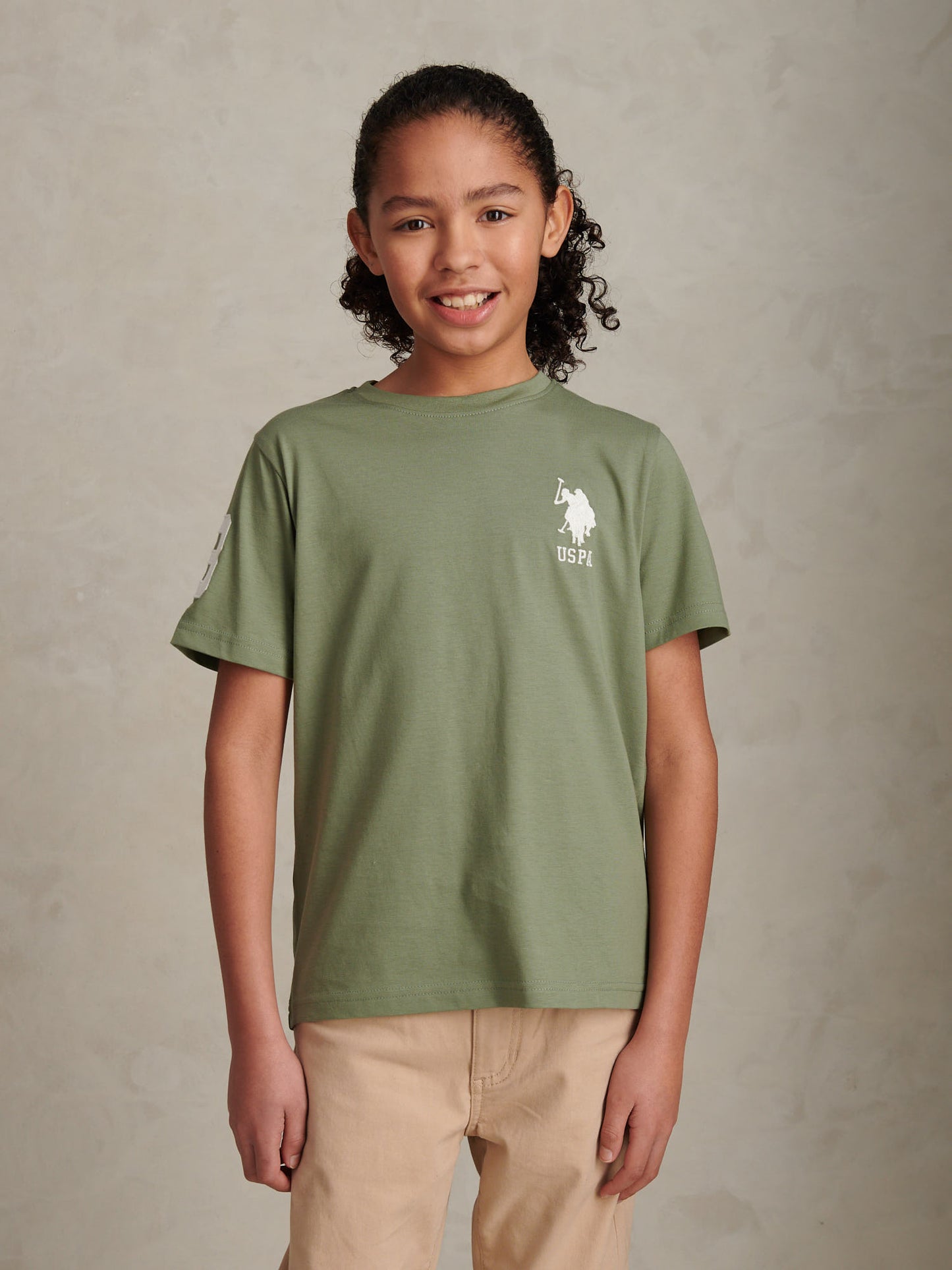 Boys Player 3 T-Shirt in Sea Spray