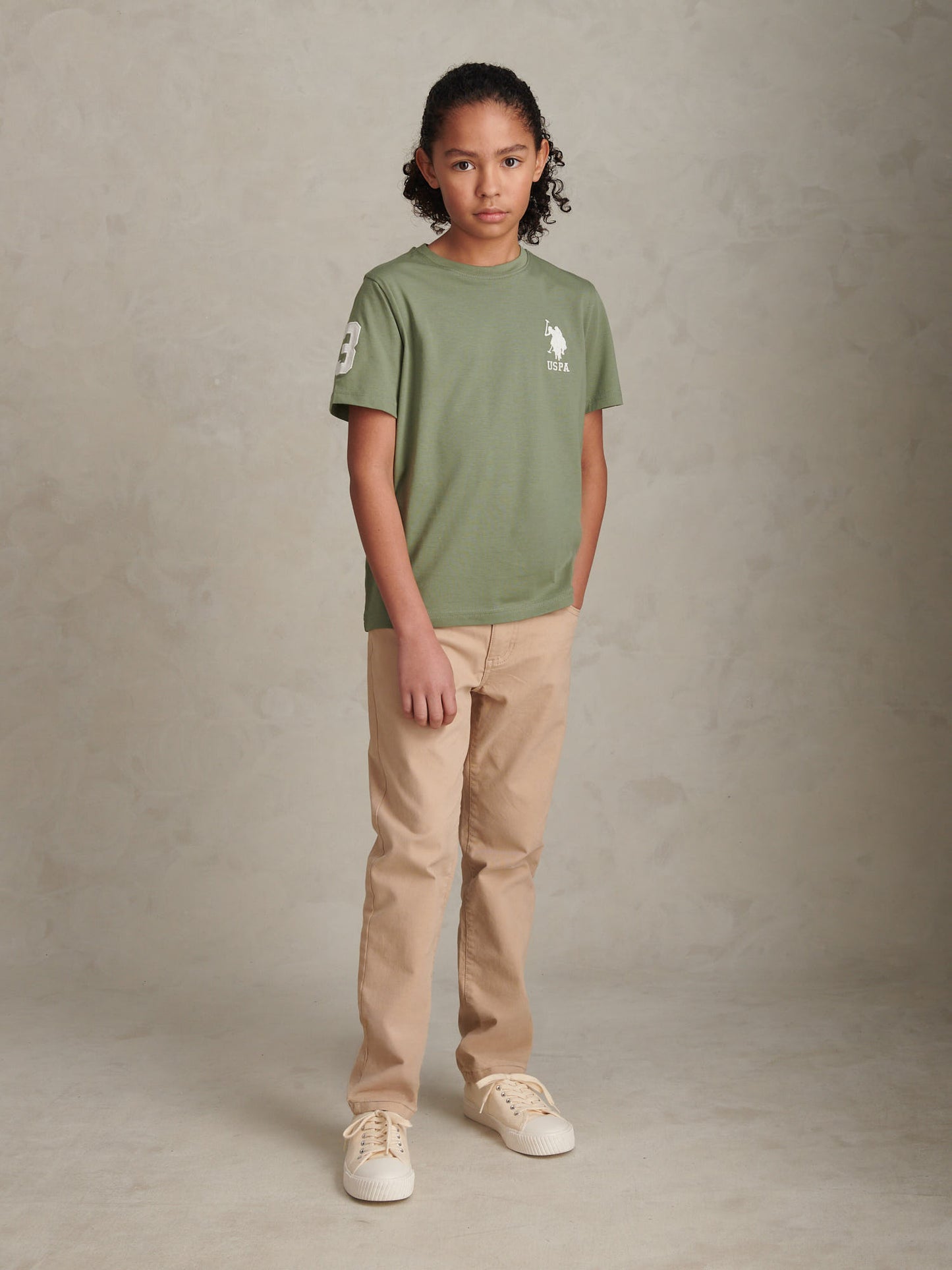 Boys Player 3 T-Shirt in Sea Spray